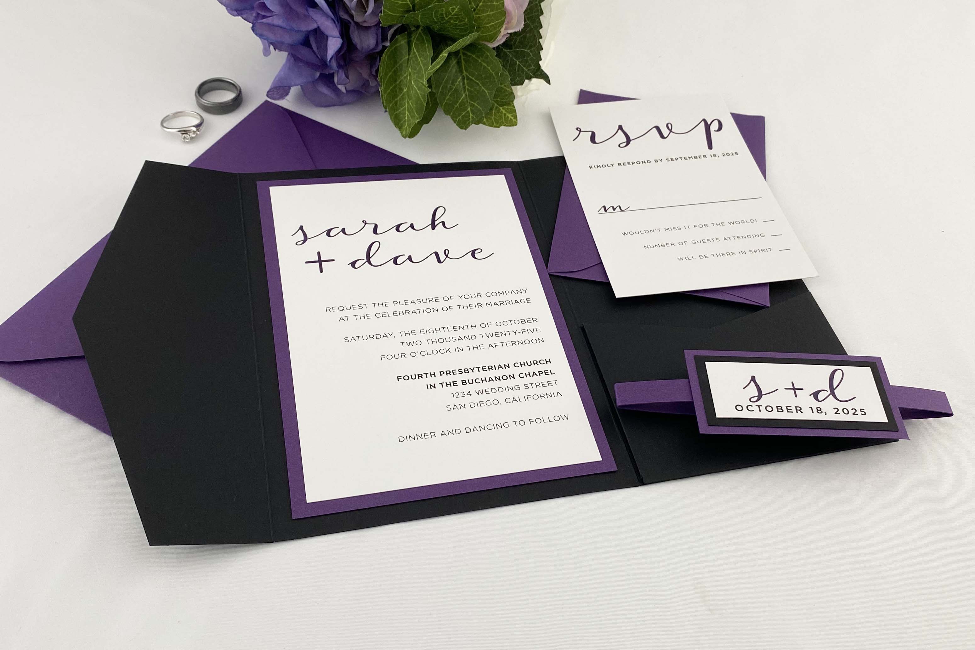 PREMIUM WEDDING INVITATION SUITE PACKAGE