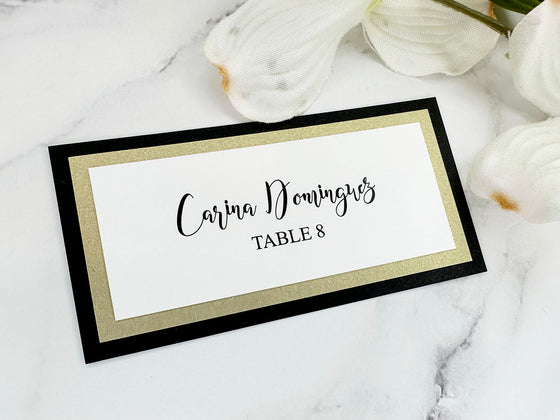 Annie - Flat Wedding Escort Cards