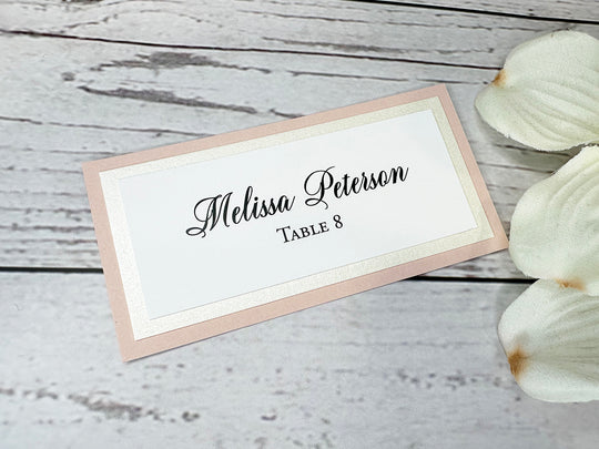Ashley - Flat Wedding Escort Cards
