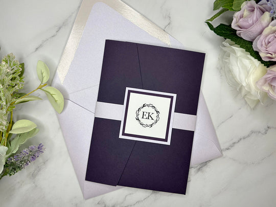 Audrey - Premium Wedding Invitation Suite Sample