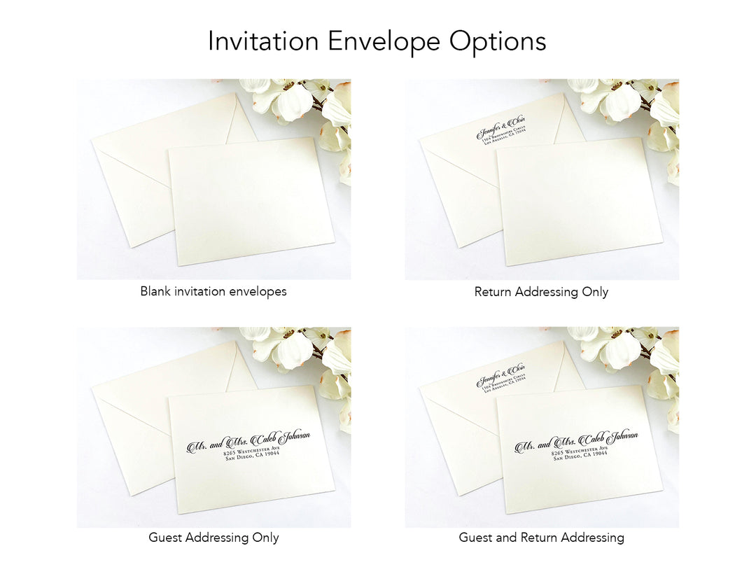 Anthony - Classic Wedding Invitation Suite Sample