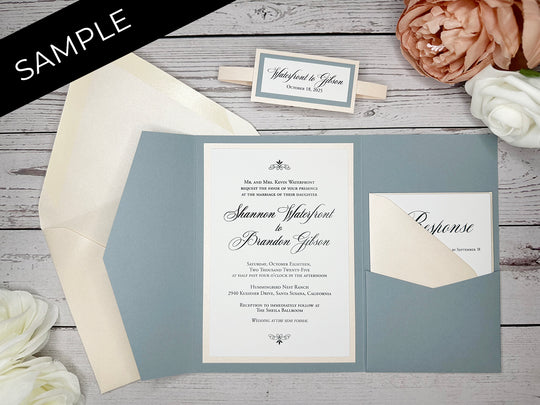 Niko - Premium Wedding Invitation Suite Sample