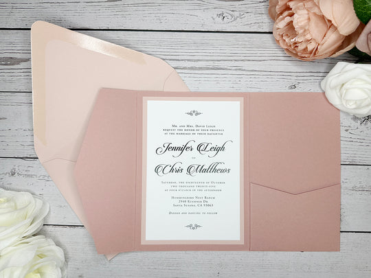 Steff - Premium Wedding Invitation Suite Sample