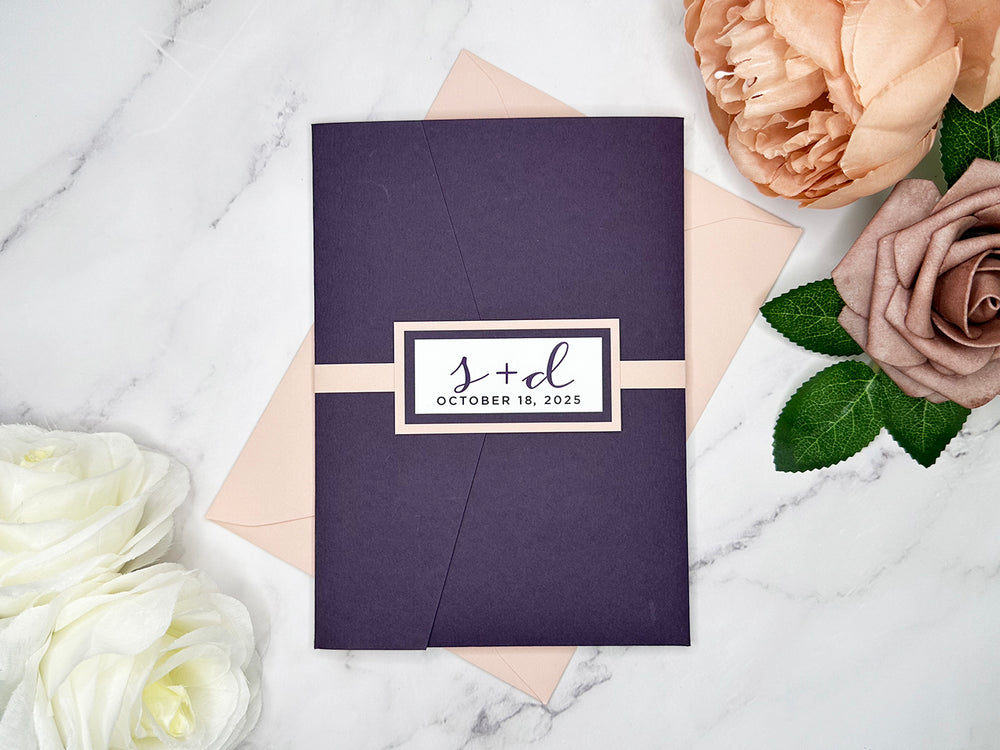 Susie - Premium Wedding Invitation Suite Sample